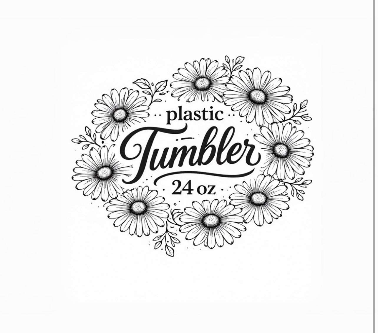 Plastic 24oz Tumblers