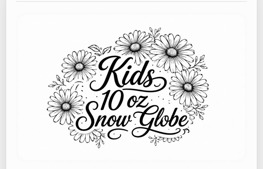 Kids 10oz Snow Globe