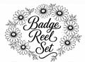 Badge Reel Set