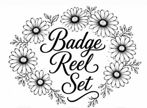 Badge Reel Set