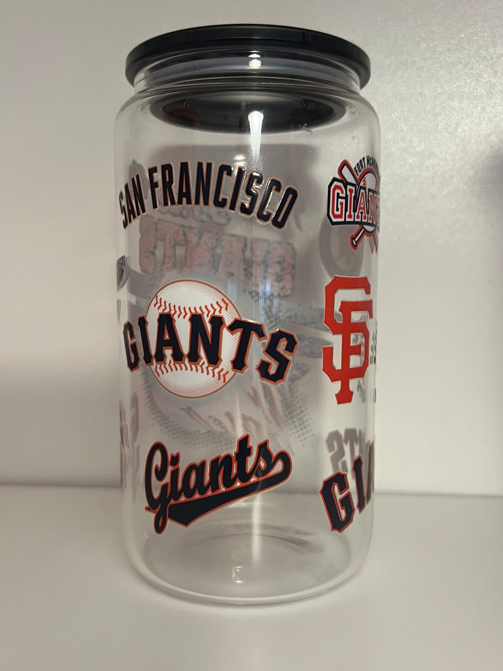 SF Giants 16oz Glass Cup