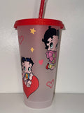 Betty Boop 24oz Plastic Cup